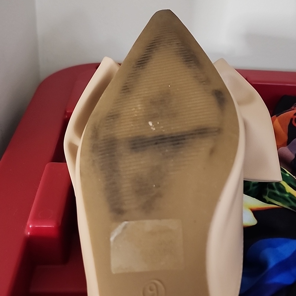 Cape Robbin Women's Nude Embellished Mules - Picture 4 of 4